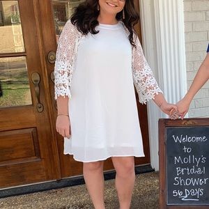 Bridal shower / white dress